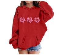Casual Felpa in Cotone Ragazza Ragazzo Bambine e Ragazze Giacca con Cerniera Graziosa Calda Maglia di Tuta a Manica Lunga Pullover Moda Maglietta Senza Cappuccio Natale Abbigliamento per 5-14 Anni