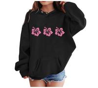 Casual Felpa in Cotone Ragazza Ragazzo Basic Comfort Crewneck Pullover Maglione con Cappuccio per Bambine T-Shirt Girocollo Morbida Bambini Ragazze di Natale 3-12 Anni Giacca Invernale Bambina