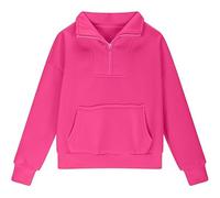 Casual Felpa in Cotone Ragazza Ragazzo Top Sportivo Maglietta Maglione Natalizio Divertente con Cappuccio per Bambini Moda Maglia Comoda e Calda 2-6 Anni