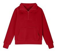 Casual Felpa in Cotone Ragazza Ragazzo Top Sportivo Maglietta Maglione Natalizio Divertente con Cappuccio per Bambini Moda Maglia Comoda e Calda 2-6 Anni