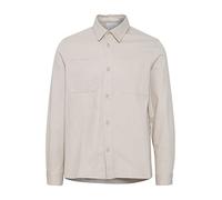 CASUAL FRIDAY Anton Cotton Twill Overshirt Camicia, 154503_Grigio Chateau, XL Uomo