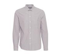 Casual Friday Camicia 'Anton' marrone scuro / bianco Uomo - Abbigliamento - Taglie comode - Camicie da uomo Casual Friday XXXL
