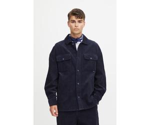 Casual Friday - CF August 0090 corduroy overshirt Blu - Abbigliamento M Blu