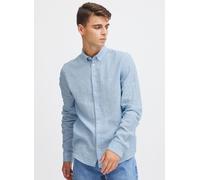 Casual Friday - CFANTON 0053 BD LS linen mix shirt Blu - Abbigliamento XL Blu