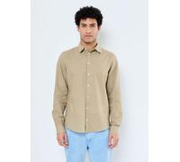Casual Friday - CFANTON 0053 BD LS linen mix shirt Verde - Abbigliamento XL Verde