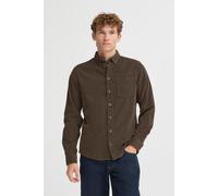 Casual Friday - CFAnton LS BD baby cord shirt Verde - Abbigliamento XXL Verde