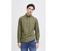 Casual Friday - CFAnton LS BD fil a fil shirt Noos Verde - Abbigliamento 3XL Verde