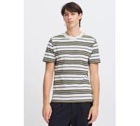 Casual Friday - CFFRANKIE structured striped tee Bianco - Abbigliamento L Bianco