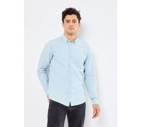 Casual Friday - CFHAMILTON LS BD linen mix shirt Blu - Abbigliamento XL Blu