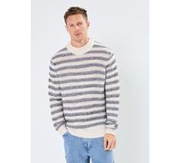 Casual Friday - CFKarl striped knit Bianco - Abbigliamento S Bianco