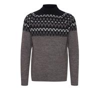 Casual Friday Pullover color fango / grigio scuro / bianco Uomo Casual Friday XXXL