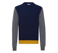 Casual Friday Pullover 'Karl' blu scuro / giallo / grigio sfumato Uomo Casual Friday S blu scuro / giallo / grigio sfumato