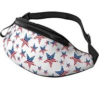 casual patriottico con bandiera americana per uomo donna regolabile per viaggiare escursionismo ciclismo corsa festival rave