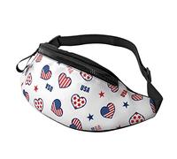casual patriottico con bandiera americana per uomo donna regolabile per viaggiare escursionismo ciclismo corsa festival rave