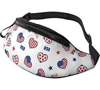 casual patriottico con bandiera americana per uomo donna regolabile per viaggiare escursionismo ciclismo corsa festival rave