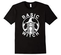 Casual T-Shirt Funny Basic Witch Halloween Mans Unique Cotton Short Sleeves O Neck Fashion New Top s Black L