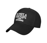 Casuale Cappellino da Baseball I'm Not A Complete Idiot Some Parts Are Missing Cappellini Casuali Classic Visiera Baseball per Viaggi Sport Pesca