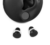 Casvort Unico incrementi di 0,5 mm 16G-00G comodi dilatatori singoli svasati senza dolore, dilatatori ipoallergenici elasticizzati per il corpo, kit di stretching per lobo dell'orecchio forato.