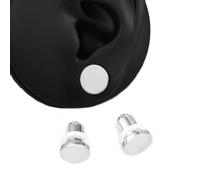 Casvort Unico incrementi di 0,5 mm 16G-00G comodi dilatatori singoli svasati senza dolore, dilatatori ipoallergenici elasticizzati per il corpo, kit di stretching per lobo dell'orecchio forato.