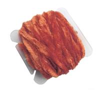 Caswynlife 3,5 mm rayon ciniglia materiale per legare mosche per ninfe e bugger lanosi, filato fine, per creare corpi soffici in vari colori, rotolo da 5 m (arancione)
