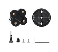 Caswynlife Adattatore di montaggio per fotocamera da bicicletta, per computer Garmin, supporto per bicicletta in ABS, converte il supporto GPS in staffa per fotocamera sportiva, accessorio da ciclismo