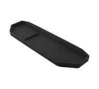 Caswynlife EV9 2024-2025 Vassoio portaoggetti per cruscotto, organizer interno in ABS nero dietro lo schermo compatibile con EV9 per un comodo ordine in auto e facile