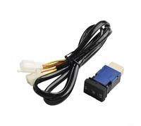 Caswynlife Interruttore a pressione riscaldamento sedile corto con retroilluminazione a LED, costruzione ABS, DC12V-24V, compatibile con Land Cruiser/Prado/Hilux e per Pajero