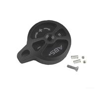 Caswynlife Kit di blocco per forcella della bicicletta, kit di blocco manuale, per forcelle sospensioni hardtail MTB in lega di alluminio ABS, parti di aggiornamento nero blu (nero)