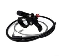 Caswynlife Leva interruttore di blocco remoto forcella bicicletta per SR | per suntour per epicon RAIDON per xcr XCM per ncx per sospensione, 22.2mm Manubrio Fit, 430mm Tubo Filo con Nucleo