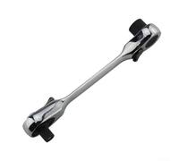 Caswynlife Mini chiave a cricchetto portatile a 72 denti con direzione regolabile e sgancio rapido per uno scambio di prese fluido e veloce