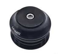 Caswynlife Per Auricolare Semi Integrato 44mm Coppa Cuscinetto In Lega di Alluminio per Mountain Road Bike Nero Leggero Sterzo Liscio Facile Installazione Parti Ciclismo