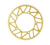 Caswynlife Pignone in alluminio per bicicletta pieghevole, corona dentata leggera per bici da strada, ricambio per guarnitura della bicicletta, profilo a denti largo contro la rimozione della catena