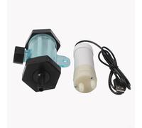 Caswynlife Pompa a sifone elettrica per acquario con USB, per cambio acqua e acquario, aspiratore automatico con filtro e tubo in silicone per tartarughe d'acqua dolce (1 metro)
