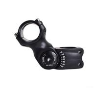 Caswynlife Riser regolabile per manubrio della bicicletta, per bici da strada MTB, prolunga manubrio in lega di alluminio con inclinazione ± 60°, 25,4 mm 31,8 mm (31,8 x 90 mm)