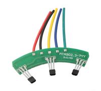 Caswynlife Scheda controller a onda sinusoidale PCB 500-2000W Sensore Hall per bicicletta elettrica con cavo per motore a 3 ruote 4601 213 Serie Ebike Scooter Parte di ricambio Circuito verde