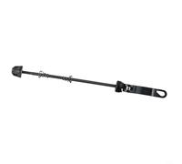 Caswynlife Set di spiedini a sgancio rapido per bicicletta, asse anteriore e posteriore, per mozzo ruota in lega di alluminio nero 150 mm 193 mm (asse posteriore)