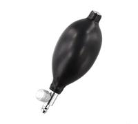 Caswynlife Sfigmomanometro in lattice nero, pompa ad aria regolabile, pompa manuale a sfera, per monitoraggio della pressione sanguigna, trazione del collo, tubo da 4 mm, 11 cm