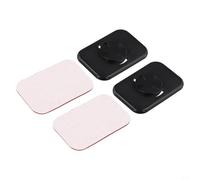 Caswynlife Supporto adattatore per telefono per bicicletta, estensore posteriore per Garmin per Sram per igpsport, staffe per computer da bicicletta, in plastica duratura, accessorio nero (2 pezzi)