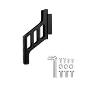 Caswynlife Supporto Anteriore Pieghevole in Alluminio per Bici | Lega di alluminio robusta, design compatto 5x4.5cm, installazione rapida attrezzi speciali