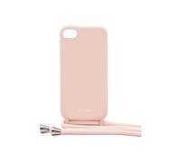 CASYX Protettiva CSXCQCORD678SEROSE Custodia per Apple iPhone SE 2022/SE/8/7/6S/6, Rosa