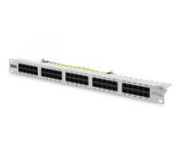 Pannello Patch Per Isdn 19 Categoria 3 - 50 Porte 8 Poli Grigio