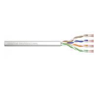 CAT 5e U-UTP patch cable, raw 100 m, paper box, AWG 26/7, PVC, sx, grey