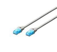 CAT 5e U-UTP patch cord, PVC AWG 26/7, length 25 m, color grey
