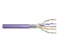 CAT 6 F-UTP installation cable, 250 MHz Dca (LSZH-1), AWG 23/1, 500 m, sx, purple