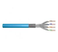 CAT 6A S-FTP installation cable, 500 MHz Eca (LSZH-1), AWG 23/1, 100 m, sx, blue