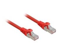 Cat.6a SFTP cavo di rete Rosso 2 m Cat6a S/FTP (S-STP) rosso, 2 m, Cat6a, S/FTP (S-STP), RJ-45, RJ-45