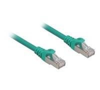 Cat.6a SFTP cavo di rete Verde 1 m Cat6a S/FTP (S-STP) verde, 1 m, Cat6a, S/FTP (S-STP), RJ-45, RJ-45