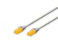 CAT 6A U-UTP patch cord, Cu, LSZH AWG 26/7, length 5 m, color grey
