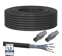 Cat 7 Cavi Sotterranei Cavo di Rete Trasferimento Esterno UV Rj45 Spina 8