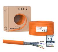 CAT 7 Cavo di rete 50m Cavo Ethernet CAT7 Schermato Cavo dati LAN Gigabit S/FTP